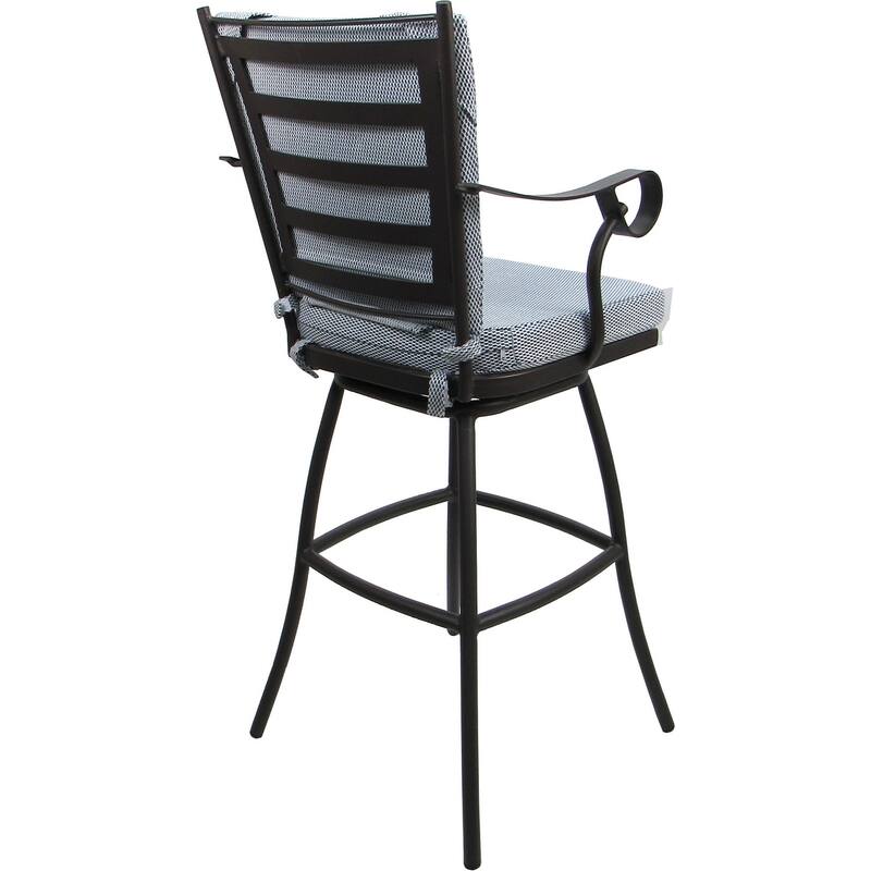 Outdoor or Indoor Counter 26", 30" or Extra Tall 34" Bar Stool - Jamey