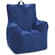 Bean Bag Chair for Kids, Teens and Adults, Comfy Chairs for your Room - Pasadena Kids Chair - Navy Blue