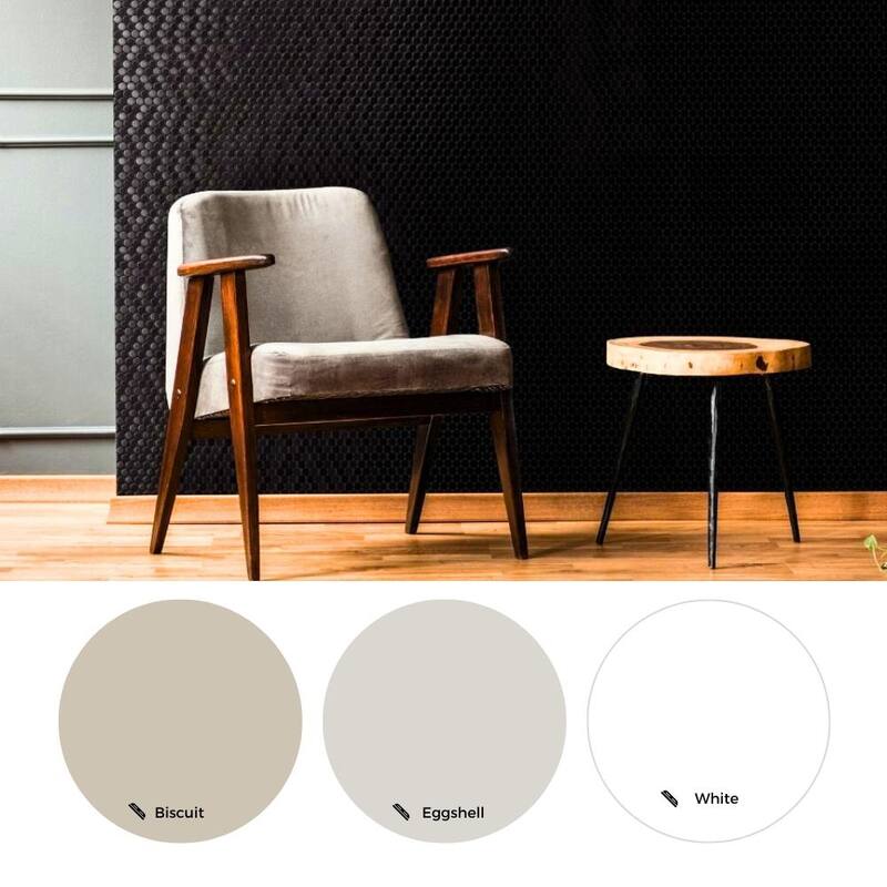 The Tile Life Eterna Penny 12x12 Black Round Glass Mosaic Floor, Wall & Backsplash Tile