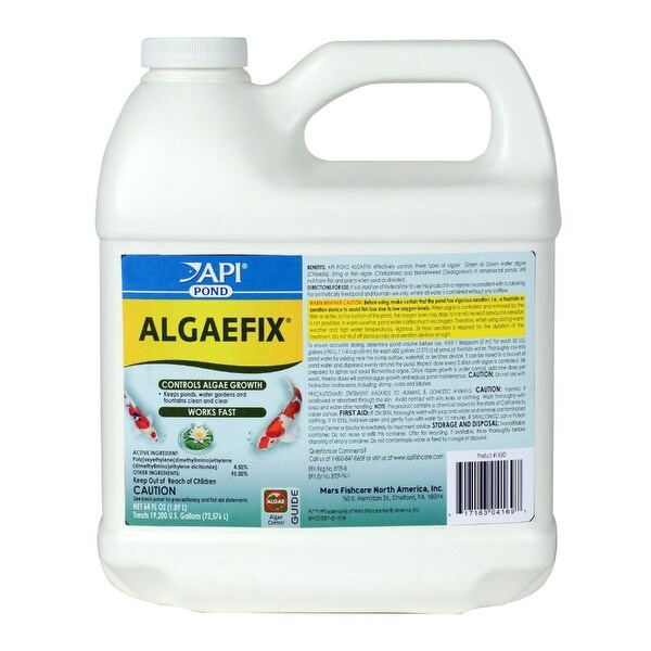 shop api 169d pondcare pond algaefix for algae control 64 oz free algee control
