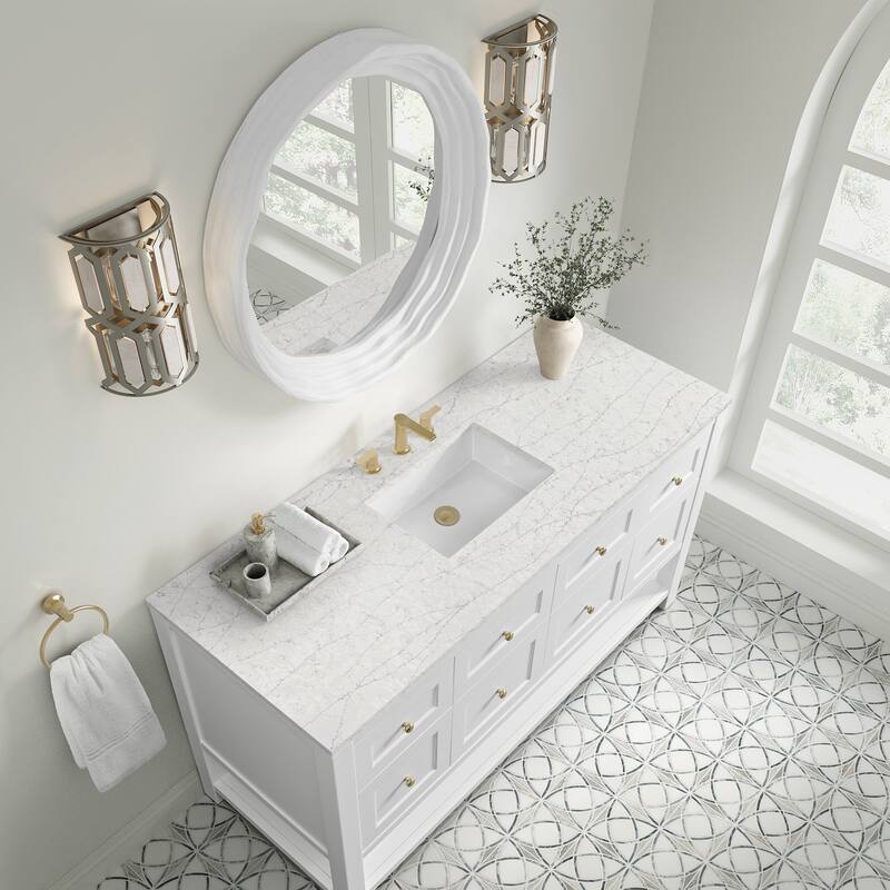 James Martin Vanities 330-V60S-FEJP Breckenridge 60" Free Standing