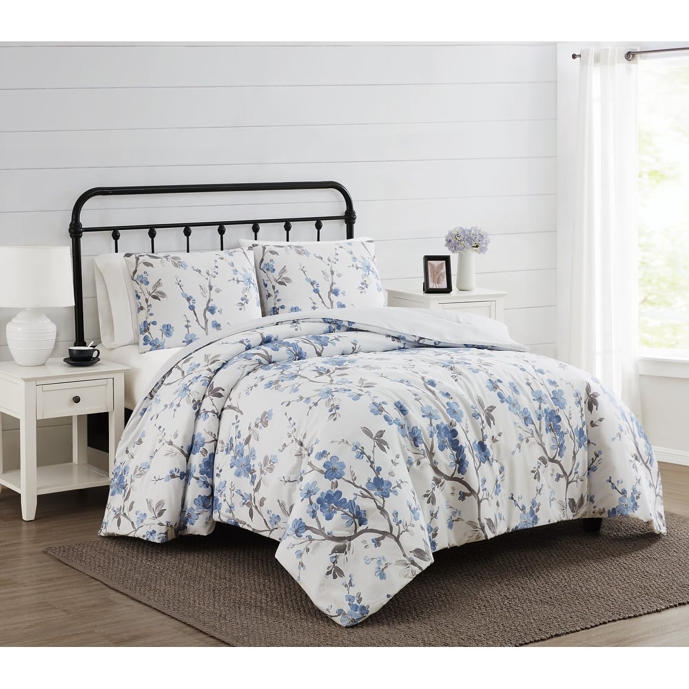 Cannon Kasumi Floral 3 Piece Comforter Set