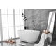 preview thumbnail 31 of 173, Adler Soaking Bathtub in Glossy White