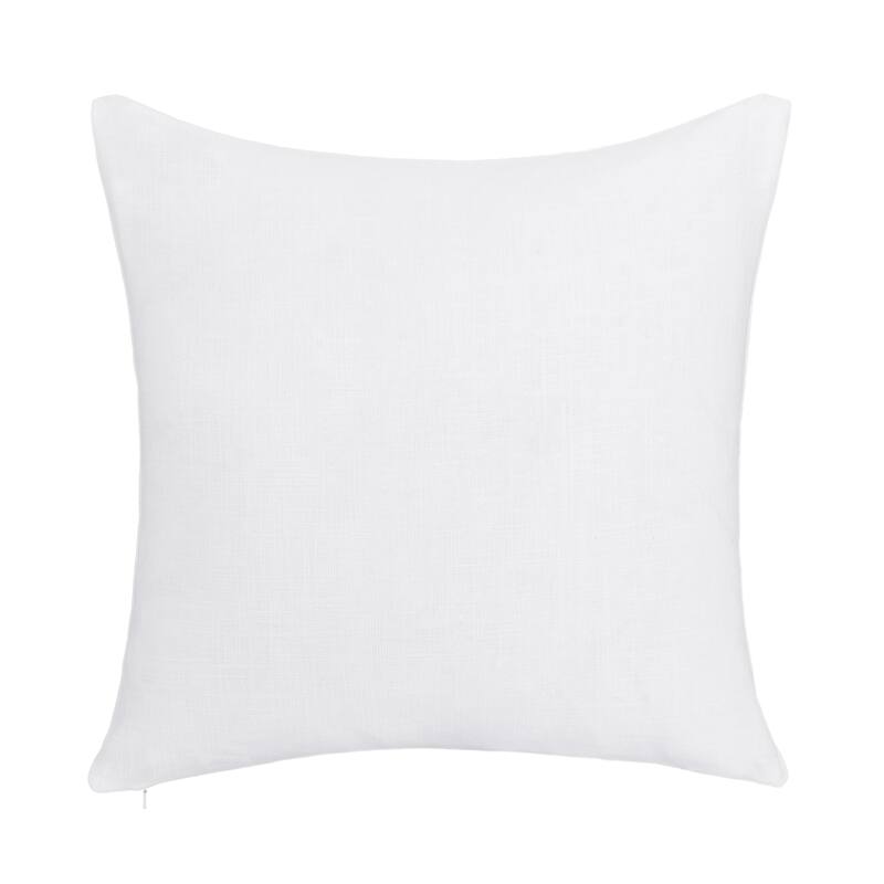 Villa by Classic Home Halston 22" Cotton Linen Blend Throw Pillow