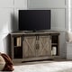 preview thumbnail 4 of 31, Middlebrook 52-inch Sliding Barn Door Corner TV Stand