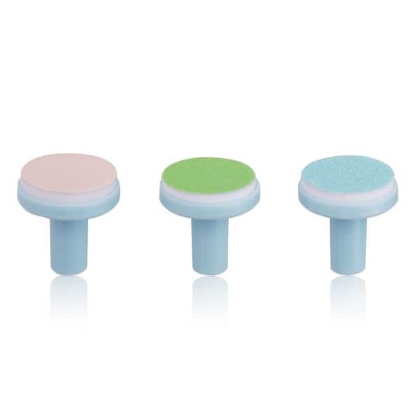 slide 2 of 2, Little Martin's Baby Electric Nail Trimmer Replacement Heads, 3 Pack Blue