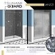 preview thumbnail 8 of 6, ANZZI Romance 72-in. x 33.5-in. Frameless Swinging Shower Door in Brushed Gold