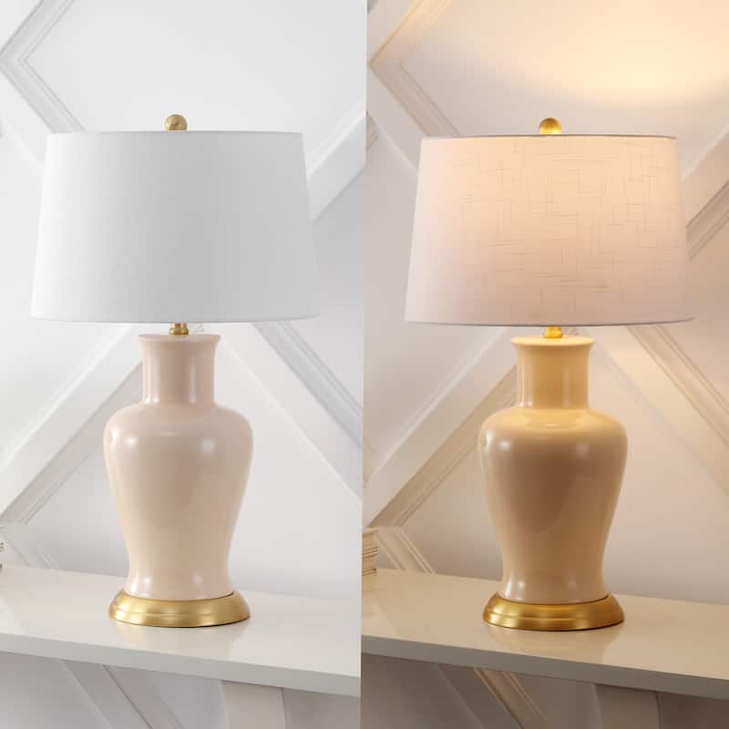 Julia 29" Ceramic LED Table Lamp, by JONATHAN Y