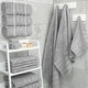 preview thumbnail 96 of 148, American Soft Linen 100% Cotton Turkish Bath Towels Large, 4 Pack Luxury Hotel Spa Quality Turkish Bath Towels Bathroom Sets