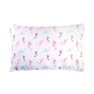 Kids Rule 4-Piece Mermaid Sheet Set | 1 Full Flat Sheet, 1 Full Fitted Sheet & 2 Queen Pillowcases