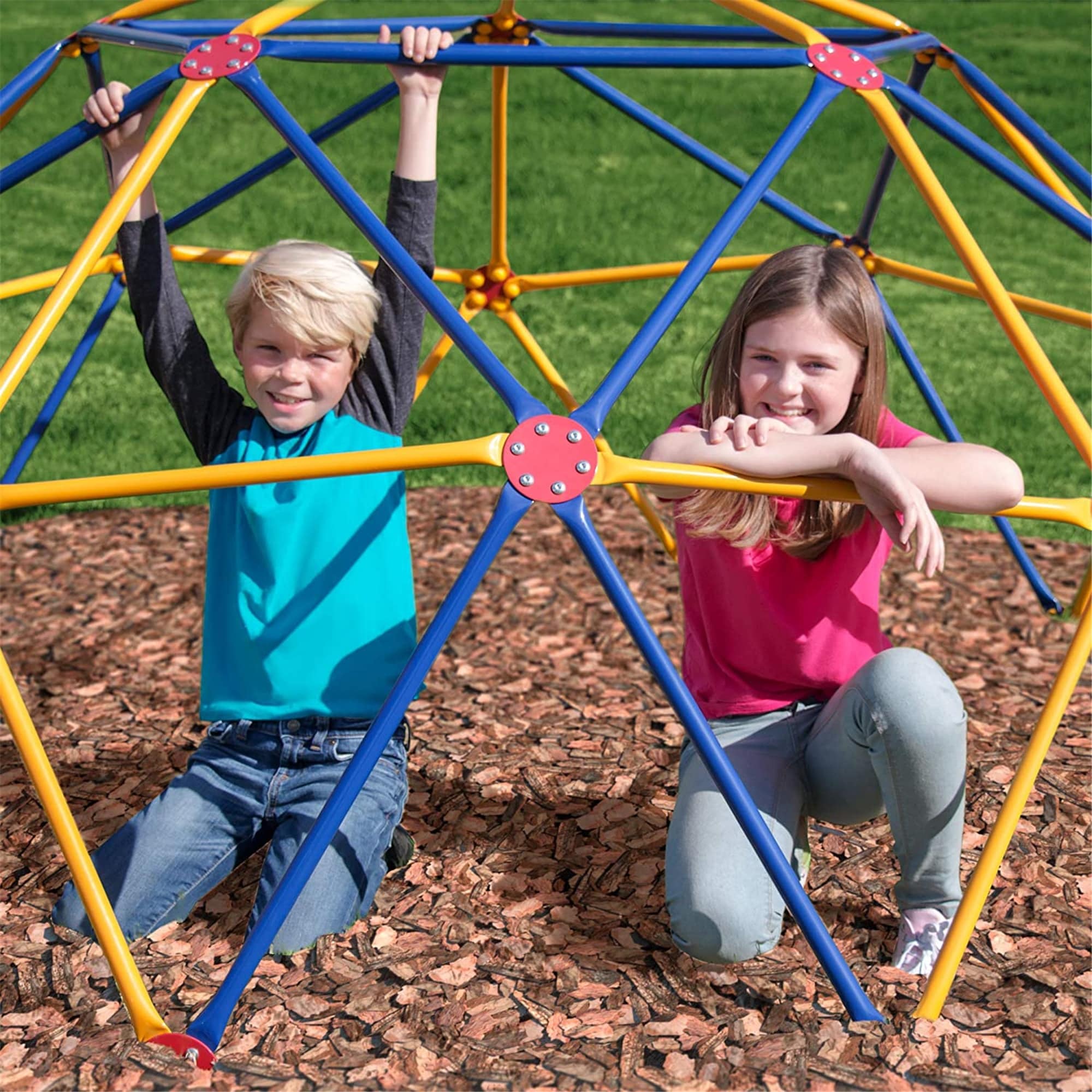 Easy Outdoor Space Dome Climber undefined Rust and UV