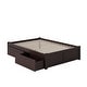 preview thumbnail 32 of 116, Concord Platform Bed with Footboard and Storage Drawers