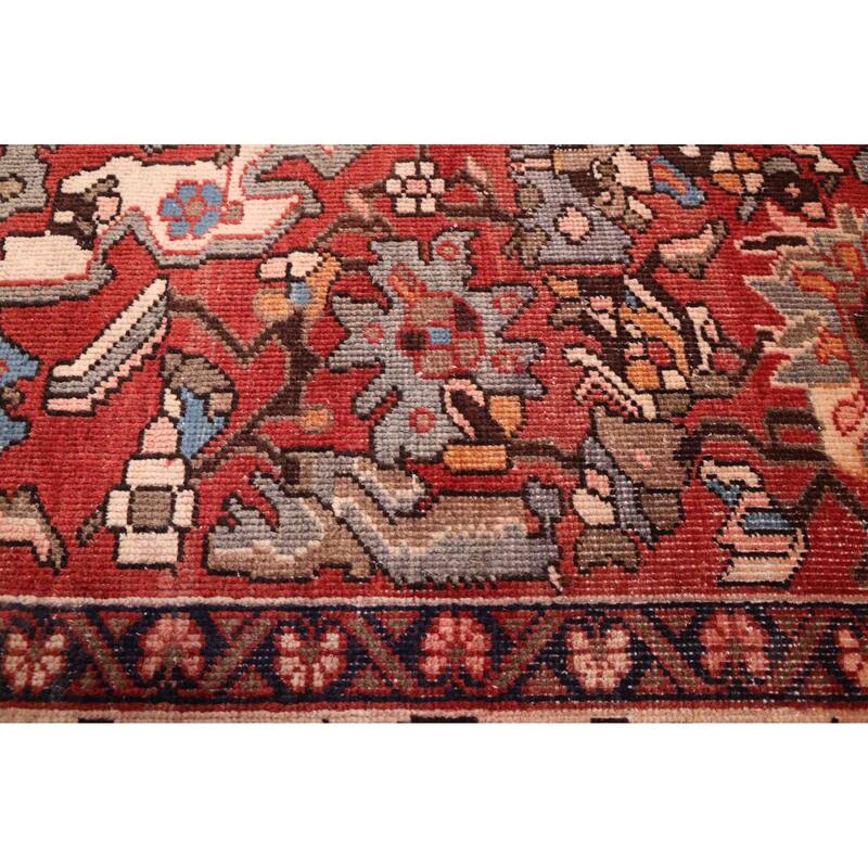 ECARPETGALLERY Hand-knotted Anadol Dark Red Wool Rug - 5'1 x 7'4