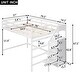 preview thumbnail 5 of 30, Full Size Loft Bed with Built-in Storage Wardrobe and Staircase, Space-Saving