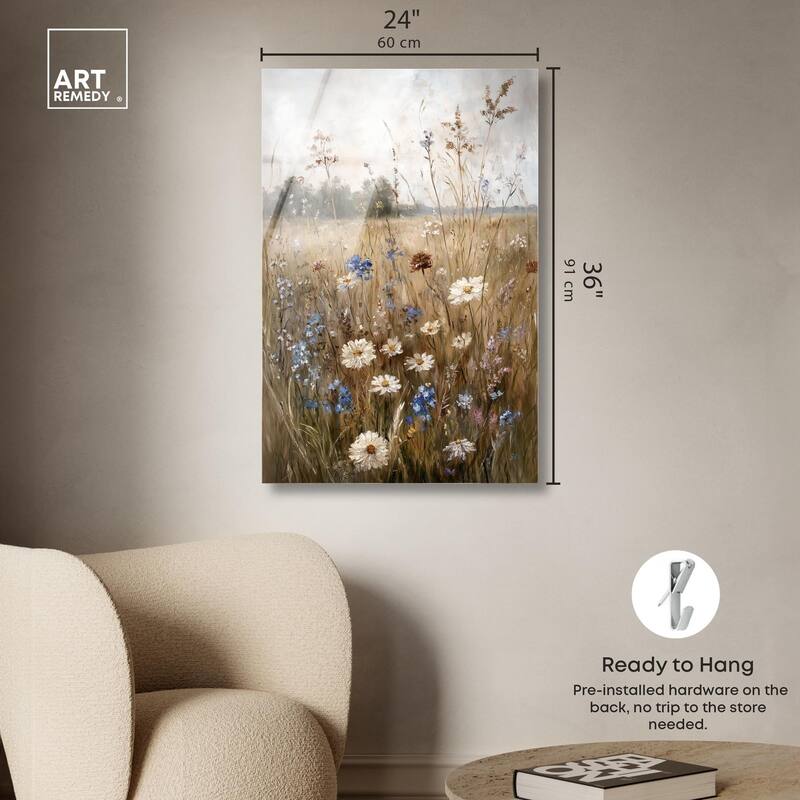 Field of Forgotten Dreams III Acrylic by Art Remedy, Ready to Hang