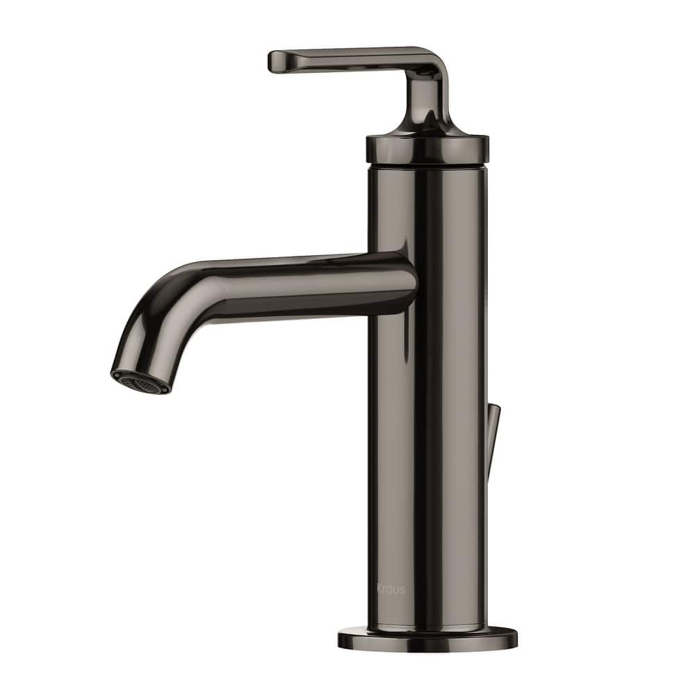 Kraus Ramus 1.2 GPM Single Hole Bathroom Faucet with Pop-Up Drain