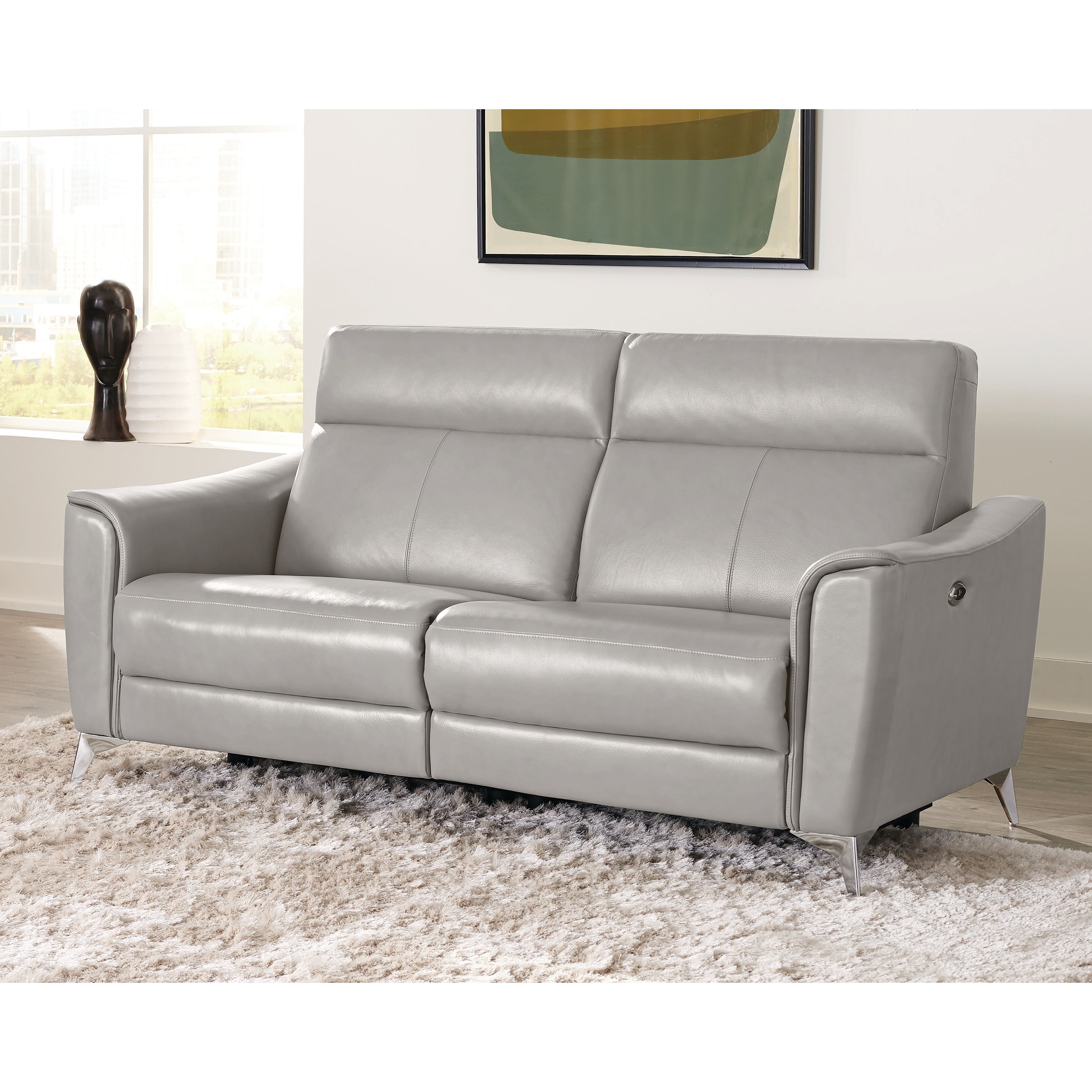 Shop Copper Grove Barrett Upholstered Power Sofa Overstock 29358324