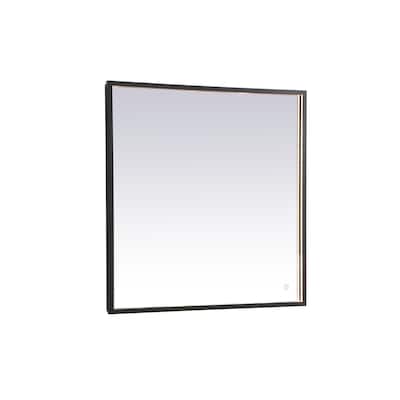 Indigo Home 30x30 inch LED mirror with adjustable color temperature