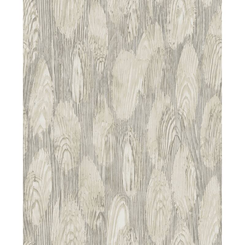 A-Street Prints Monolith Grey Abstract Wood Wallpaper