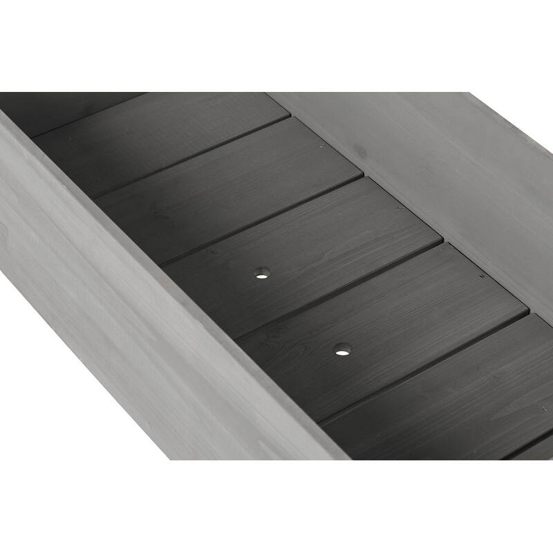 Raised Garden Bed with Legs, Elevated Wooden Planter Box for Outdoor Plants Flowers Fruits Vegetable Herb Growing