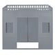 preview thumbnail 19 of 18, Full Size Loft Bed with Wardrobe, Space-Saving Wood House Bed Frame w/Safety Guard & Ladder for Boys, Girls, Small Bedroom, Grey