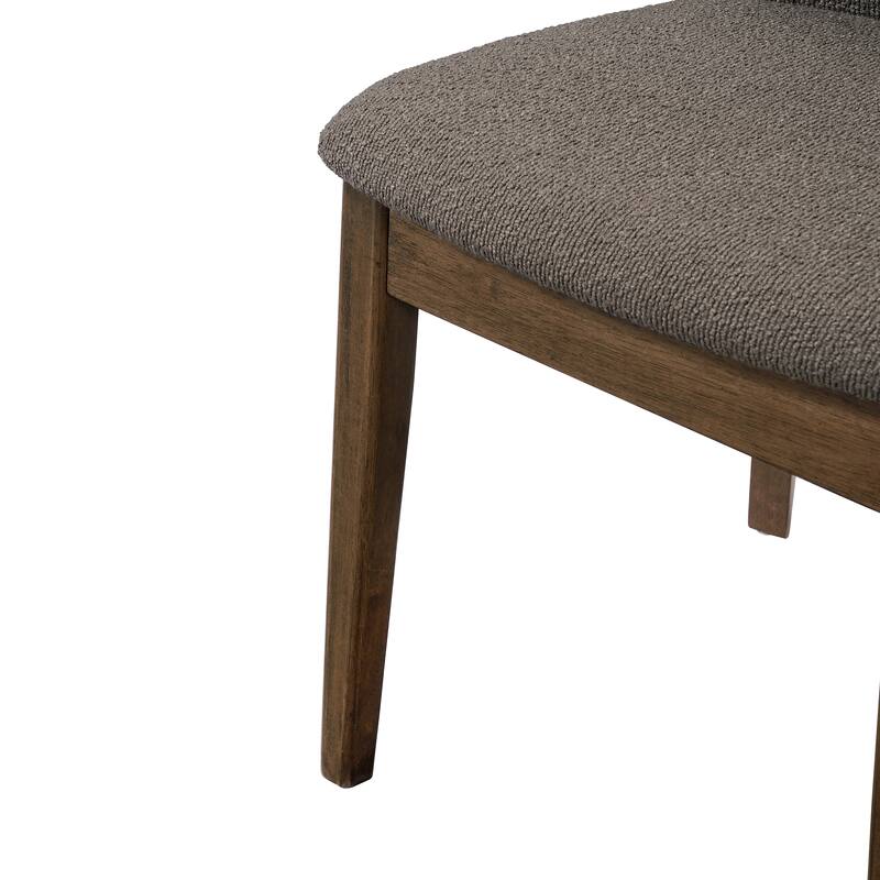 Christopher Knight Home - Arlo Modern Upholstered Solid Wood Armless Dining Chair (Set of 2)