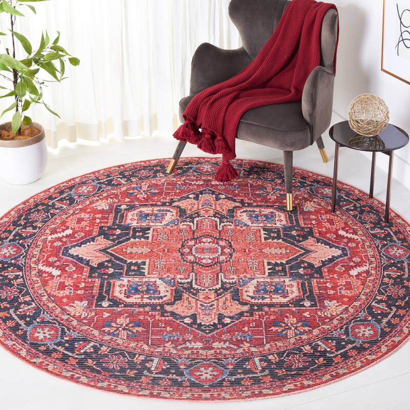 SAFAVIEH Serapi Machine Washable Slip Resistant Martina Rug