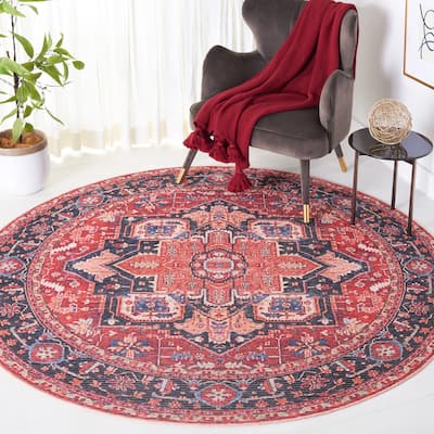 SAFAVIEH Serapi Machine Washable Slip Resistant Martina Rug