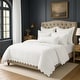 preview thumbnail 2 of 3, Elsie Lace White 6 Piece Comforter Set