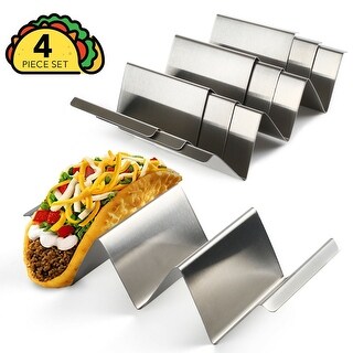 HIYAA Taco Holder, Stainless Steel