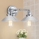 preview thumbnail 76 of 176, JONATHAN Y Florence Metal Shade Sconce