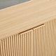 preview thumbnail 17 of 16, 70-inch Wide Modern Sideboard Cabinet with Semi-Cylindrical Columns