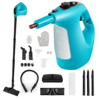 Costway 1400W Multipurpose Handheld Steam Cleaner Steam Mop with 14 - See details