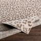 Thumbnail 15, Moodie Modern Leopard Print Area Rug. Changes active main hero.