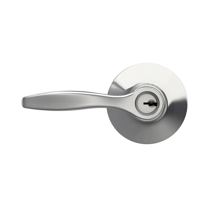 Schlage F51A-DEL Delfayo Single Cylinder Keyed Entry Door Lever Set