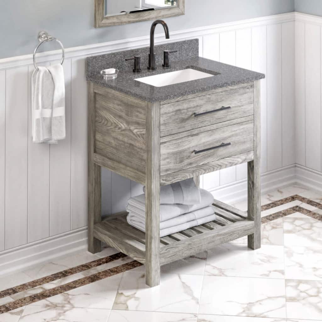 Jeffrey Alexander VKITWAV30R-MARBLE Wavecrest II 30" Free Standing