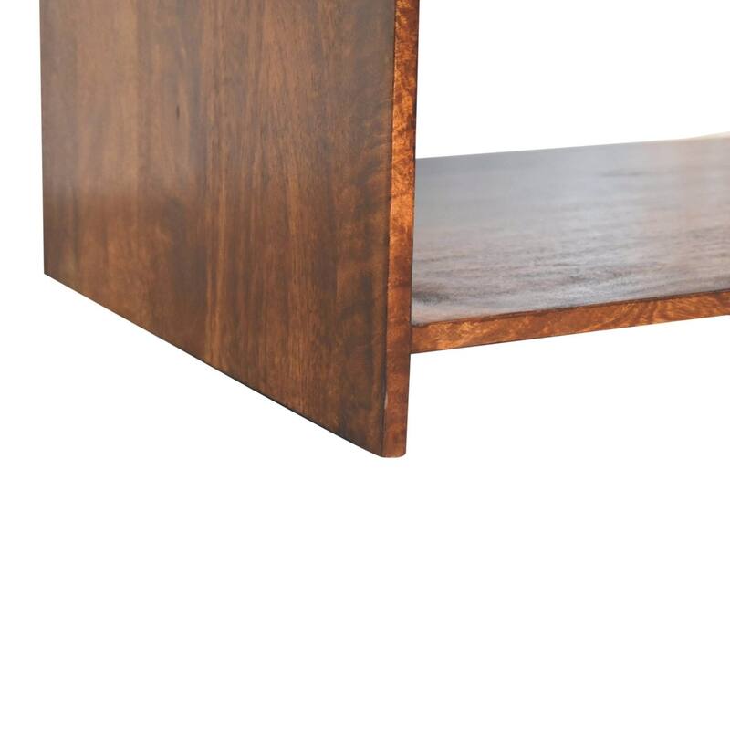 Artisan Furniture Solid Wood Aspen Slim Coffee Table, 2 drawers