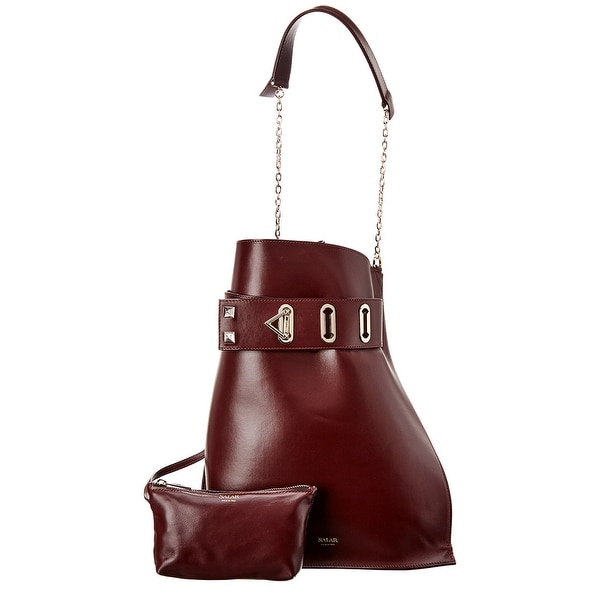 basic leather bag