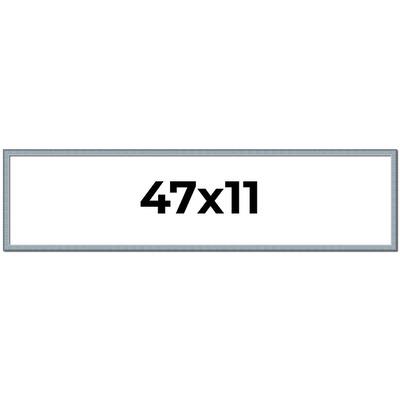 47x11 Frame Rustic Sky Blue Solid Wood Picture Frame | 0.75 Inch