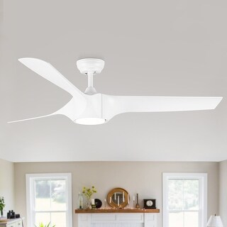 52'' Ceiling Fan with LED Light Remote Control Modern Ceiling Fan 3