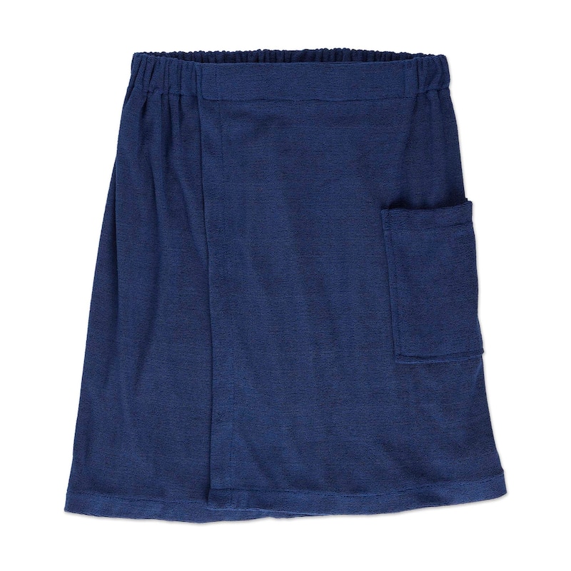 DII Shower Wrap Mens - Nautical Blue