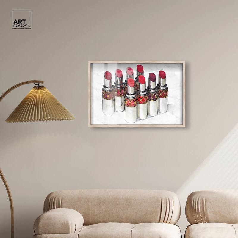Doll Memories - Lipsticks 22 Shadowbox by Art Remedy