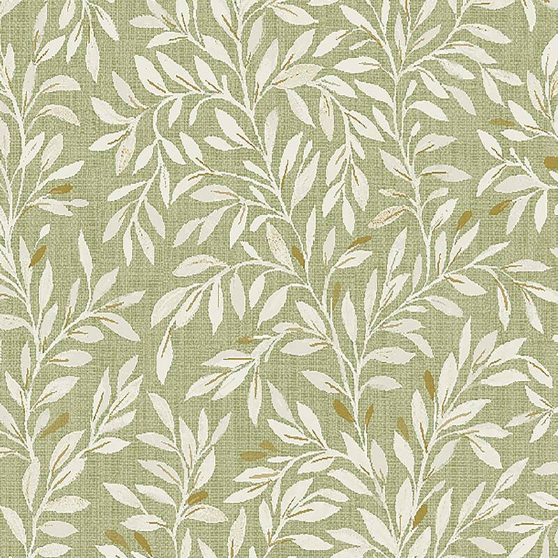 NEXT Ditsy Leaf Green Wallpaper