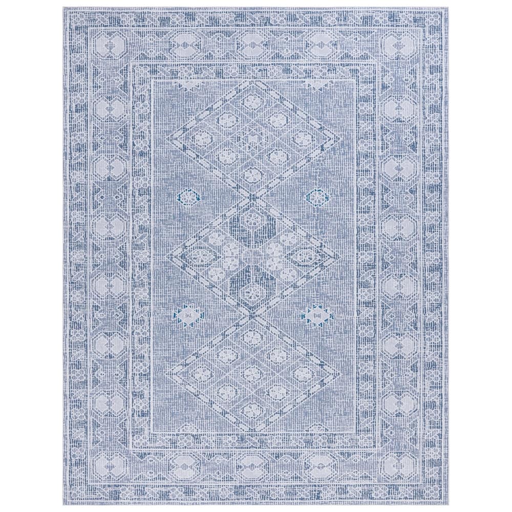 SAFAVIEH Tucson Machine Washable Slip Resistant Lotta Traditional Rug