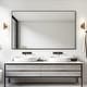 preview thumbnail 66 of 99, Modern Framed Full Length Mirror