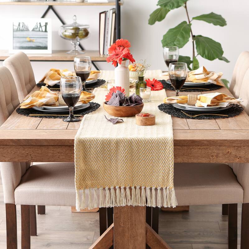 DII Chevron Table Runner