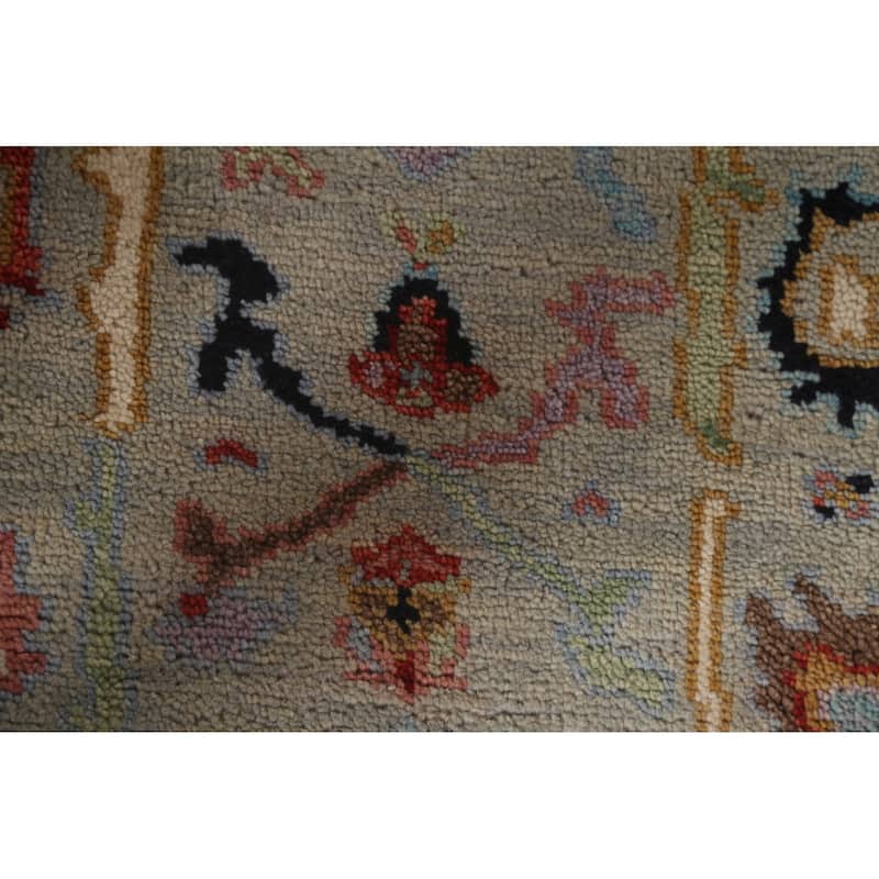 Oushak Oriental Accent Rug Handmade Wool Carpet - 2'6"x 5'10"