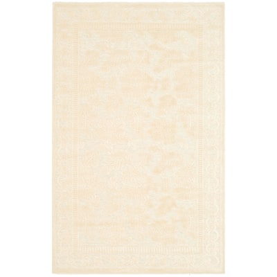 Martha Stewart by SAFAVIEH Handmade Peony Damask Viscose Rug