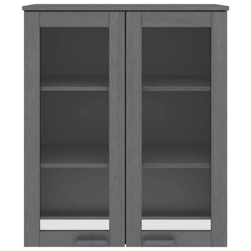 vidaXL Cabinet Top for Highboard Sideboard with Doors HAMAR Solid Wood Pine - 33.5"x13.8"x39.4"