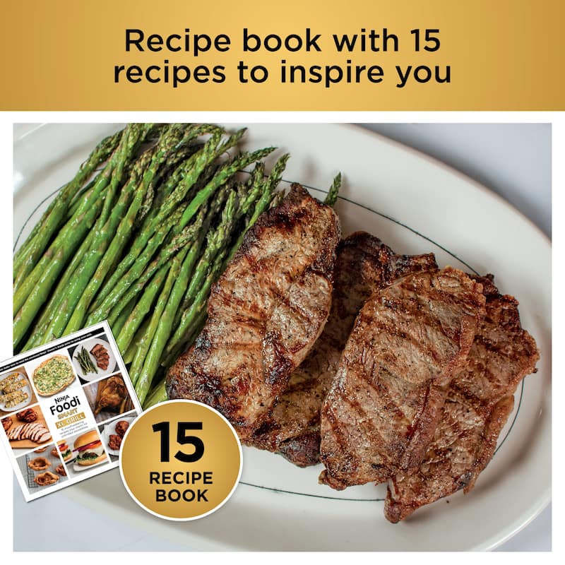 Ninja FG551 Foodi Smart XL 6-in-1 Indoor Grill with Smart Cook System